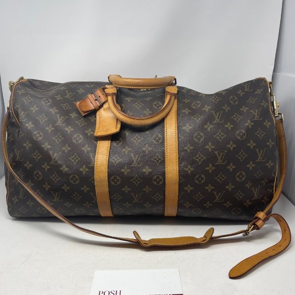 Louis Vuitton Handbags - LOUIS VUITTON Monogram Keepall Bandouliere 55